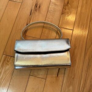 Brown’s Shoe Shops Silver Handbag